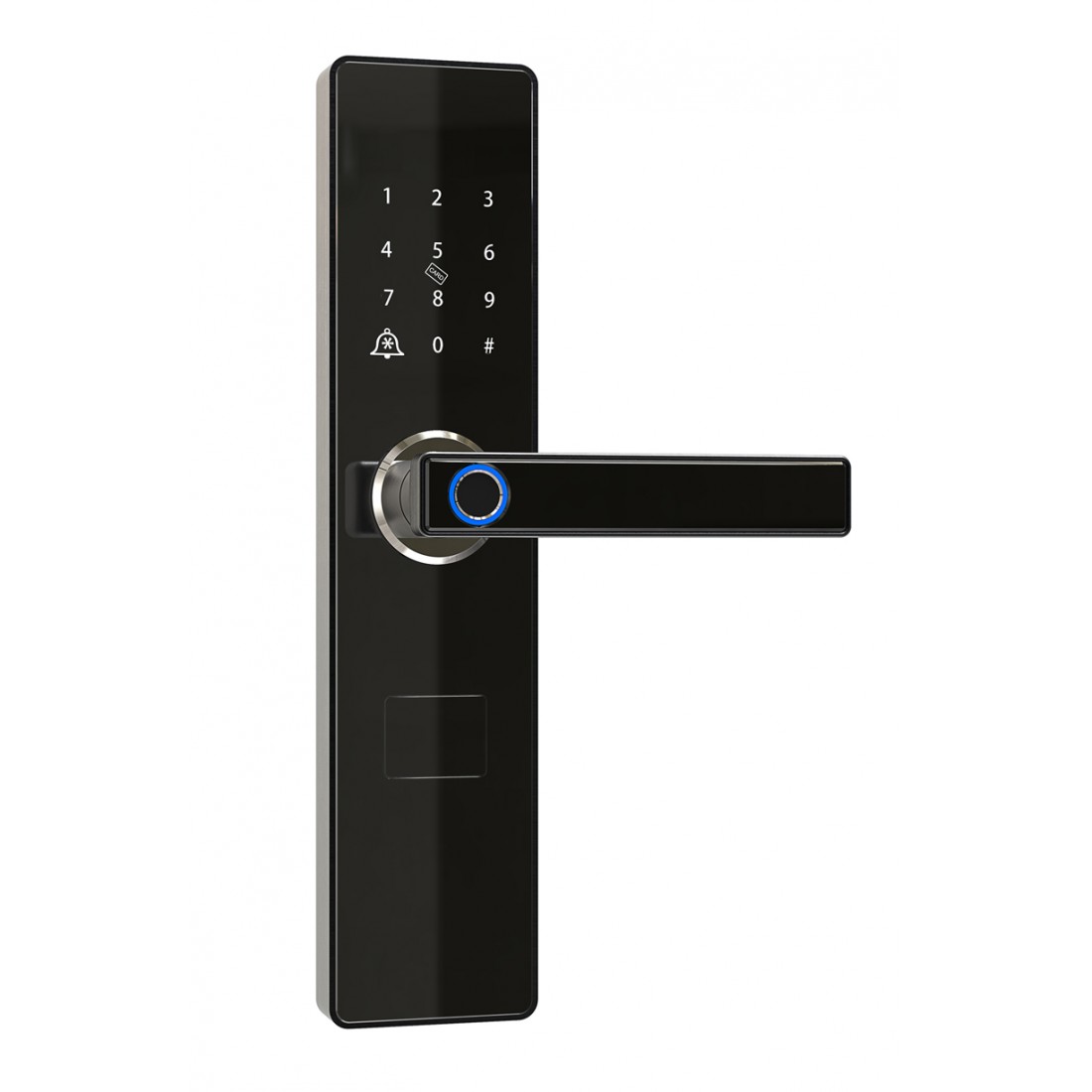 Incuietoare Digitala MST2 Square, BLE, Monobloc, Cheie clasica Back-Up Mecanic